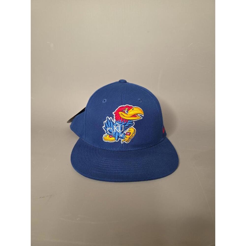 Zephyr Kansas Jayhawks Blue Fitted Hat 7 1/8 New
